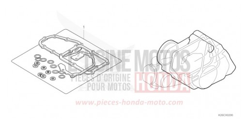 GASKET KIT B MSX125AR de 2024